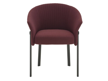VALMY - Upholstered fabric chair with armrests by Ligne Roset - view 3